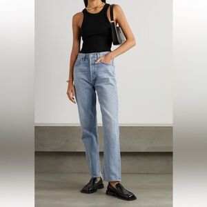 AGOLDE Black Ribbed Tank 🖤